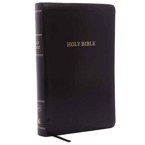 KJV, Reference Bible, Personal Size Giant Print, Leather-Look, Black, Red Letter Edition - Imitation Leather