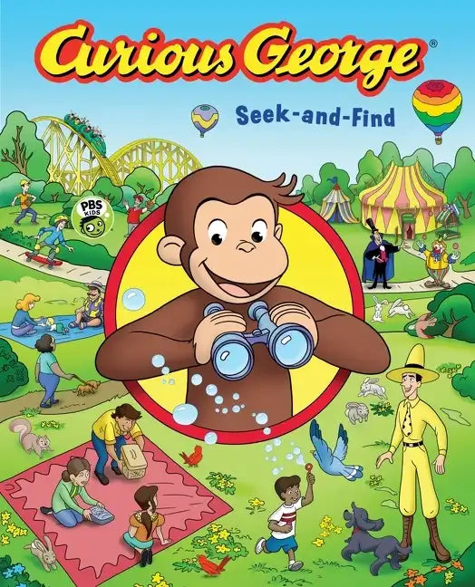 Curious George Seek-And-Find - Hardcover