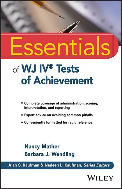 Essentials of Wj IV Tests of Achievement - Paperback