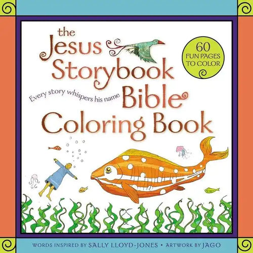 The Jesus Storybook Bible Coloring Book for Kids: Every Story Whispers His Name - Paperback