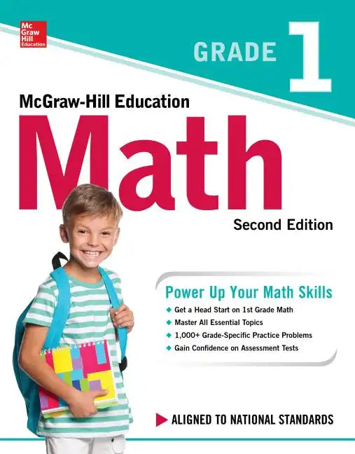 McGraw-Hill Education Math Grade 1, Second Edition - Paperback