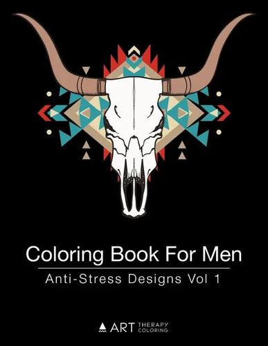 Coloring Book For Men: Anti-Stress Designs Vol 1 - Paperback