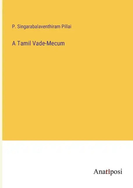 A Tamil Vade-Mecum - Paperback