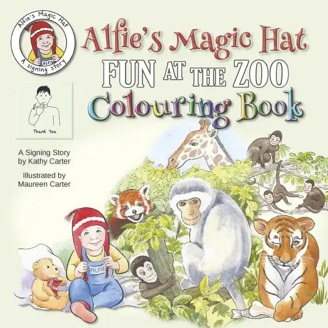 Alfie's Magic Hat - Fun at the Zoo Colouring Book - Paperback