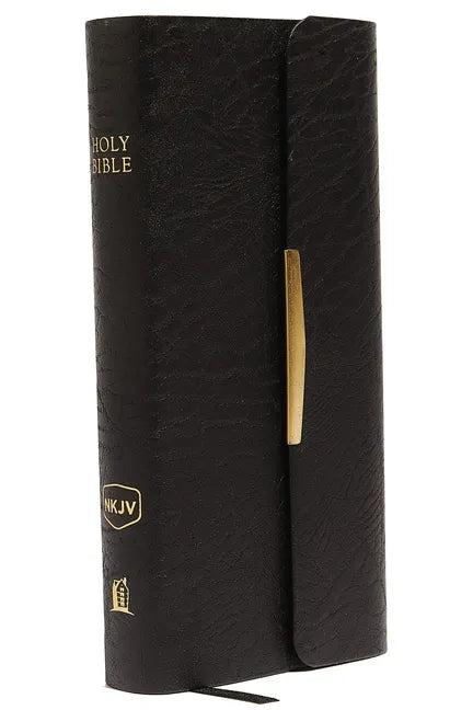 Classic Companion Bible-NKJV-Snap Flap - Bonded Leather
