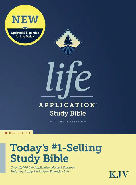 KJV Life Application Study Bible, Third Edition (Hardcover, Red Letter) - Hardcover