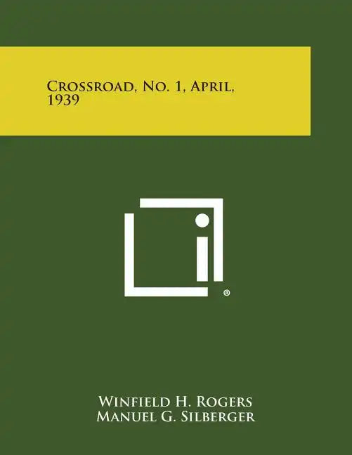 Crossroad, No. 1, April, 1939 - Paperback