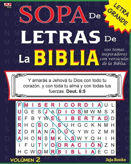 SOPA de LETRAS de la BIBLIA, Volúmen 2 - Paperback
