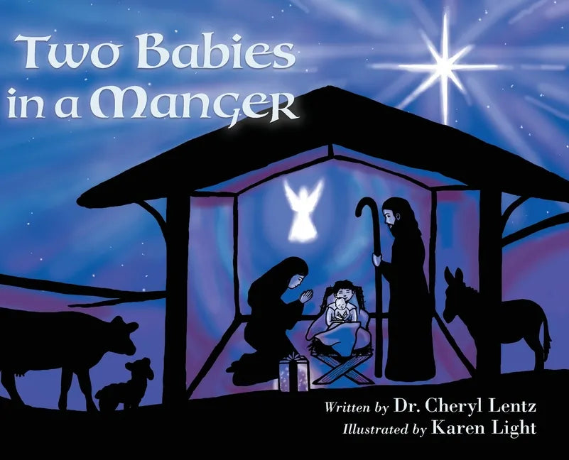 Two Babies in a Manger - Hardcover