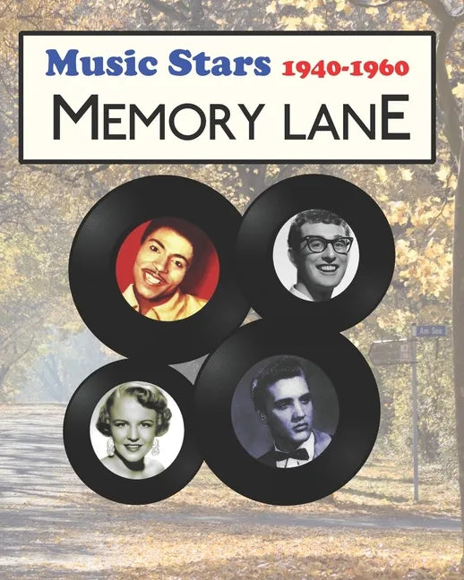 Music Stars (1940-1960) Memory Lane: large print book for dementia patients - Paperback