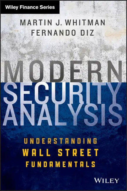 Modern Security Analysis - Hardcover