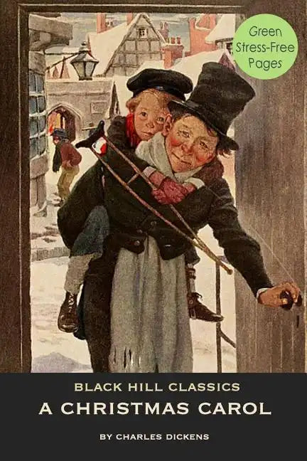 A Christmas Carol: Dyslexia-Friendly Large Print With Green Pages - Paperback