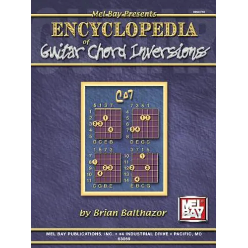 Encyclopedia of Guitar Chord Inversions - Paperback