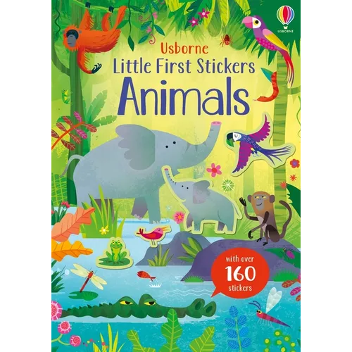 Little First Stickers Animals - Paperback