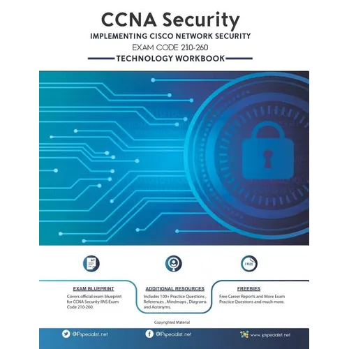 CCNA Security (IINS 210-260) Workbook With Practice Exam Questions: Second Edition - Paperback