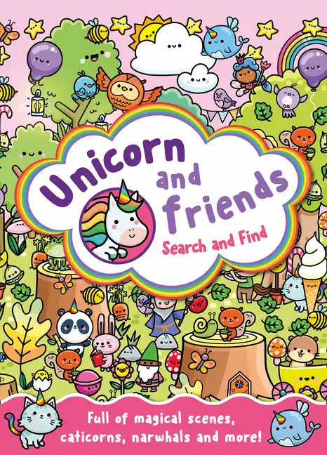 Unicorn and Friends Search and Find - Paperback