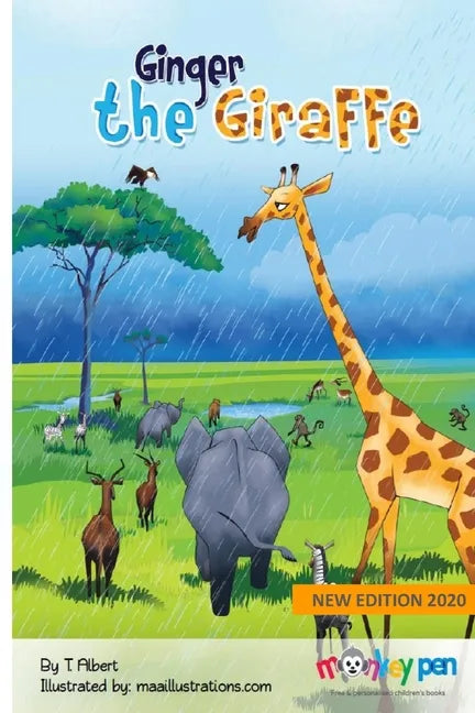 Ginger The Giraffe - Paperback