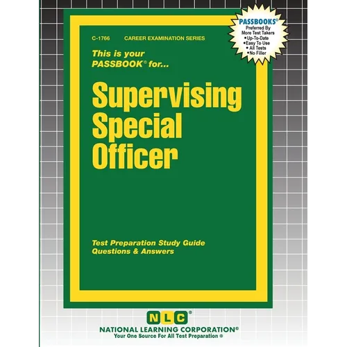 Supervising Special Officer - Paperback