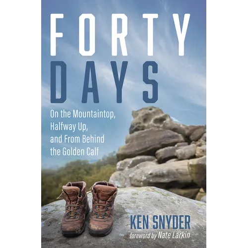 Forty Days: On the Mountaintop, Halfway Up, and from Behind the Golden Calf - Paperback
