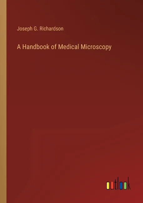 A Handbook of Medical Microscopy - Paperback