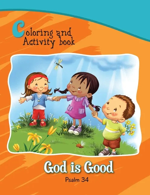 Psalm 34 Coloring and Activity Book: God is Good - Paperback