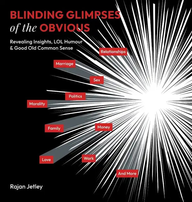 Blinding Glimpses of the Obvious: Revealing Insights, Lol Humour & Good Old Common Sense - Hardcover