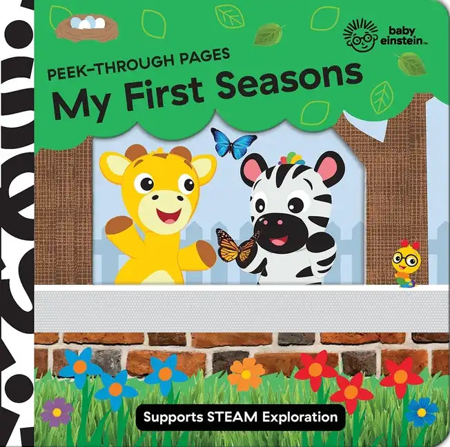 Baby Einstein: My First Seasons Peek-Through Pages - Board Book