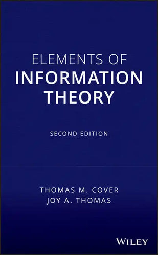 Elements of Information Theory - Hardcover