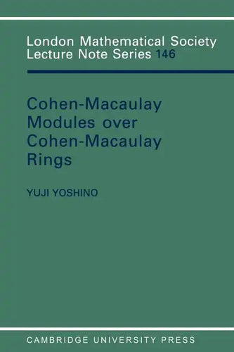 Maximal Cohen-Macaulay Modules Over Cohen-Macaulay Rings - Paperback