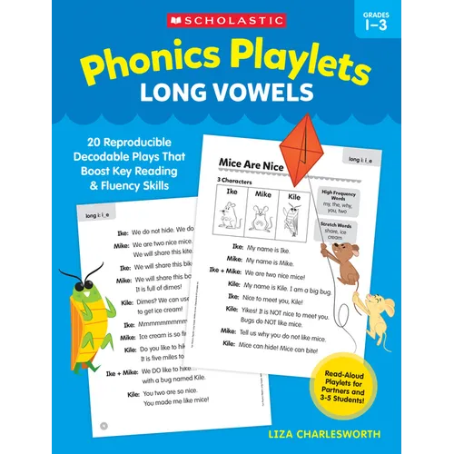 Phonics Playlets: Long Vowels - Paperback