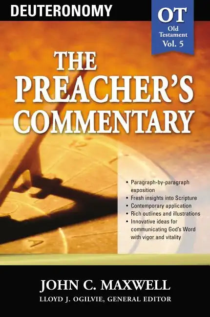 Deuteronomy (the Preacher's Commentary) - Paperback