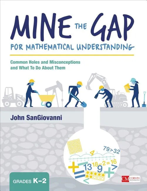 Mine the Gap for Mathematical Understanding, Grades K-2: Common Holes and Misconceptions and What to Do about Them - Paperback