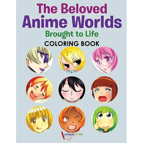 The Beloved Anime Worlds Brought to Life Coloring Book - Paperback