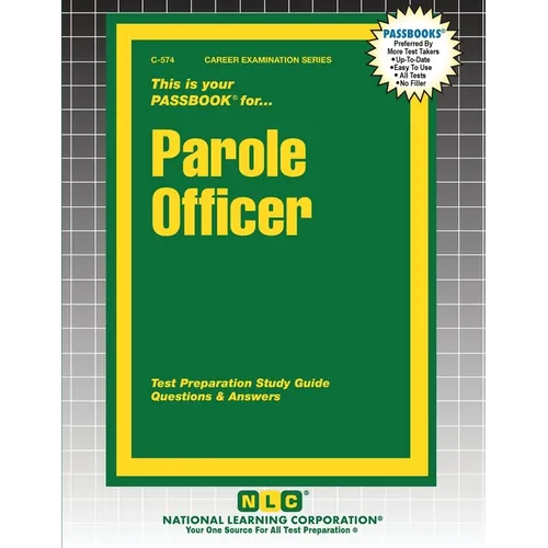 Parole Officer - Paperback