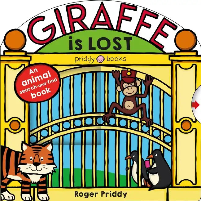 Giraffe Is Lost: An Animal Search-And-Find Book - Board Book