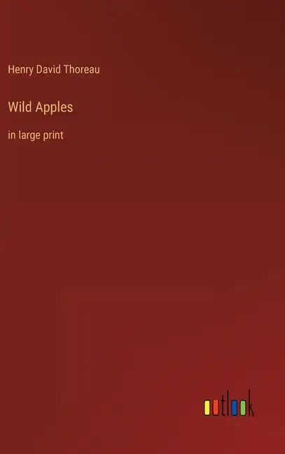 Wild Apples: in large print - Hardcover