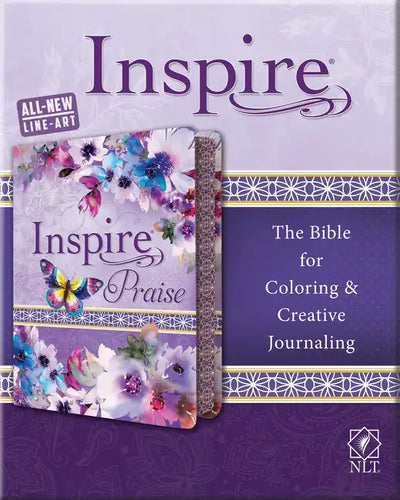 Inspire Praise Bible NLT, Feminine Deluxe - Imitation Leather