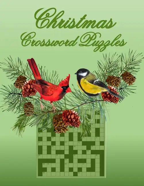 Christmas Crossword Puzzles: 50 General Topic Crosswords, Gift for Puzzlers and Adults - Paperback