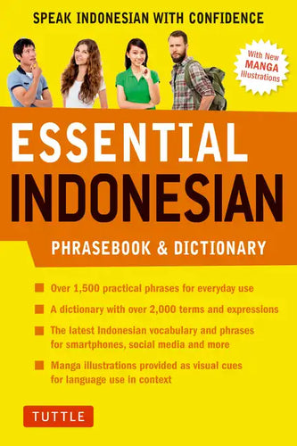 Essential Indonesian Phrasebook & Dictionary: Speak Indonesian with Confidence (Revised Edition) - Paperback