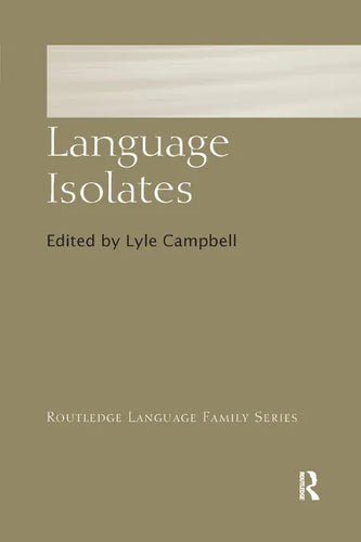 Language Isolates - Paperback
