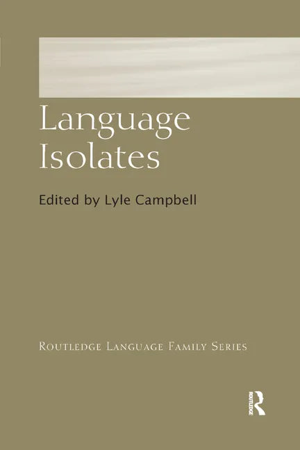 Language Isolates - Paperback