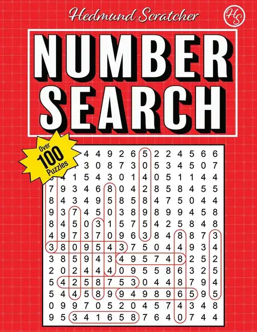 Number Search (Volume 2): Puzzle Book for Adults - Paperback