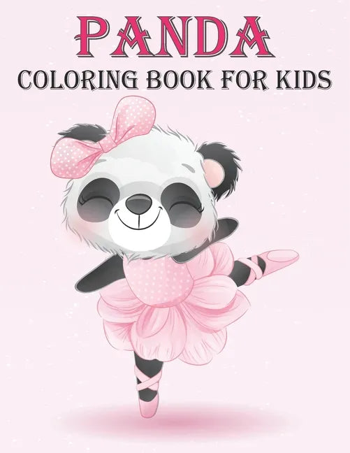 Panda Coloring Book For Kids: 50 Panda Coloring Pages For Children and Teens - Paperback