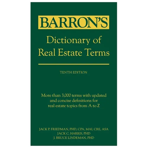 Dictionary of Real Estate Terms, Tenth Edition - Paperback