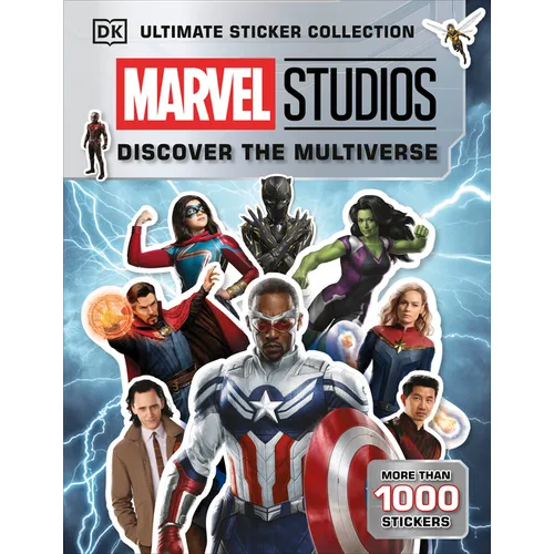 Marvel Studios Discover the Multiverse Ultimate Sticker Collection: More Than 1000 Stickers - Paperback
