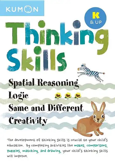 Kumon Thinking Skills K and Up - Paperback