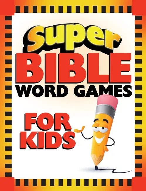 Super Bible Word Games for Kids - Paperback