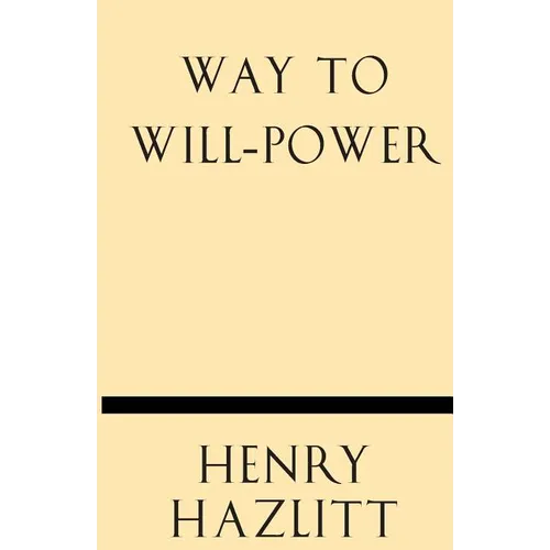 Way to Will-Power - Paperback