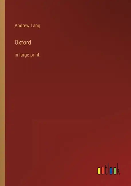 Oxford: in large print - Paperback