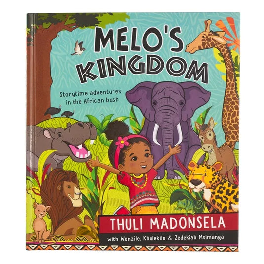 Melo's Kingdom Interactive Children's Storybook with Scripture, and African Proverbs - Hardcover